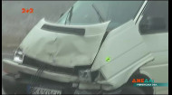 На Рівненщині трапилася масова ДТП: зіткнулося сім автомобілів