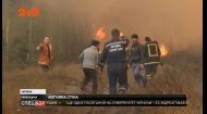 Огонь из Белоруссии перекинулся на лес в пограничной зоне Украины