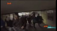 У харківському метро молодики влаштували флешмоб "перестрибни через турнікет"