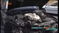 В Киеве произошла серьезная авария, две машины превратились в металлолом