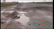 В Черкасской области водители из-за плохой дороги прокладывают пути через степь и поля