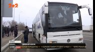 На въезде в Одессу правоохранители задержали два автобуса с активистами