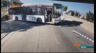 Автобус с людьми в Израиле чуть не упал в пропасть