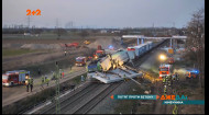 Потяг проти бетону: в Німеччині через зіткнення з стіною розлетівся залізничний склад