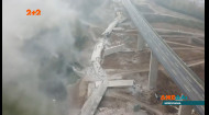 В Германии для построения нового здания взорвали автомобильный мост