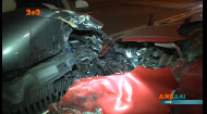 Лобовая ДТП в столице: как водители побили свои авто еще до большого снега