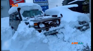 Снежный хаос в Японии