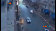 В Турции молния попала в авто прямо на ходу