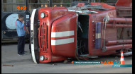 В Харькове не разминулись трамвай с пассажирами и машина спасателей