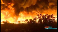 В Техасе загорелись складские помещения компании, производящей полиэтилен