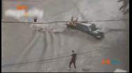 Рух автомобілів у Маріуполі паралізувало через дощ