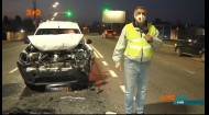 Водитель Volvo в столице стал зачинщиком ДТП с двумя авто по невнимательности