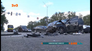 У Києві аварія паралізувала рух транспорту