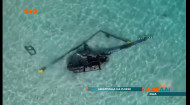 В Майами вертолет упал в нескольких десятках метров от пляжа заполненного отдыхающими
