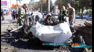 У Дніпрі вибухнуло авто, в якому перебували речниця ДСНС Дніпропетровщини та ветеран АТО