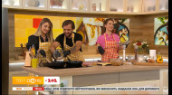 Сергей Танчинец приготовил вегетарианские чебуреки и лечо в студии шоу Твой День