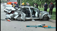 Жахлива масова аварія у Харкові: розбиті чотири автомобілі та водій, який знепритомнів за кермом