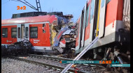 Два поезда столкнулись в Германии