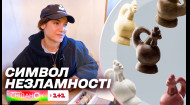 Анна Завертайло о благотворительной коллекции конфет в форме петушка из Бородянки