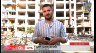 У столиці відновлюють будинки, які постраждали від навали окупантів