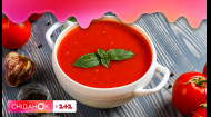 Гострий холодний томатний суп-пюре – Рецепти Сніданку
