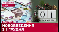 Зміни з 1 грудня: Зимова єПідтримка, Збільшення податків, Нові правила бронювання працівників