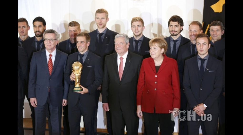 Гравців збірної Німеччини нагородили найвищою спортивною нагородою країни за ЧС-2014