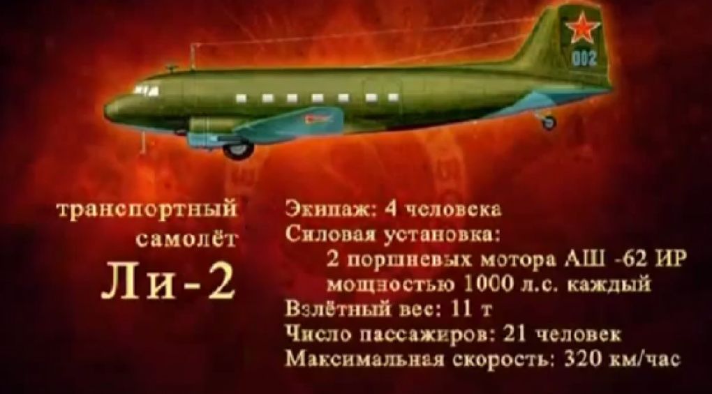 "Транспортний літак Лі-2"