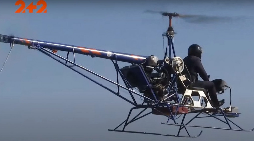 Полеты над деревней наяву: как мастер построил вертолет и осуществил свою мечту