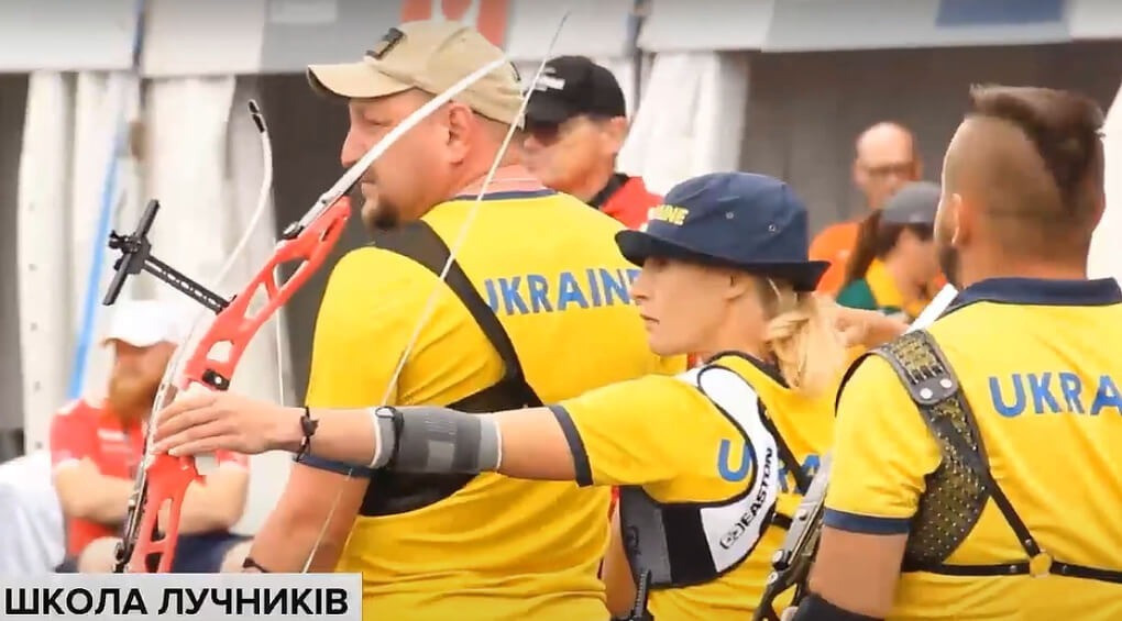 Победительница «Игр Непокоренных» открыла первую в Украине школу лучников