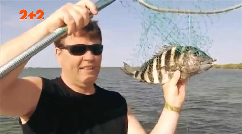 Рыба с человеческими зубами: американские рыбаки были шокированы своим уловом ВИДЕО