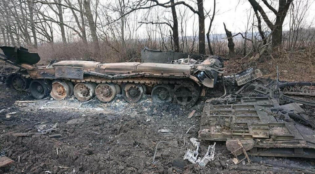 Знищено 582 російських танка: бойові втрати ворога станом на 27 березня