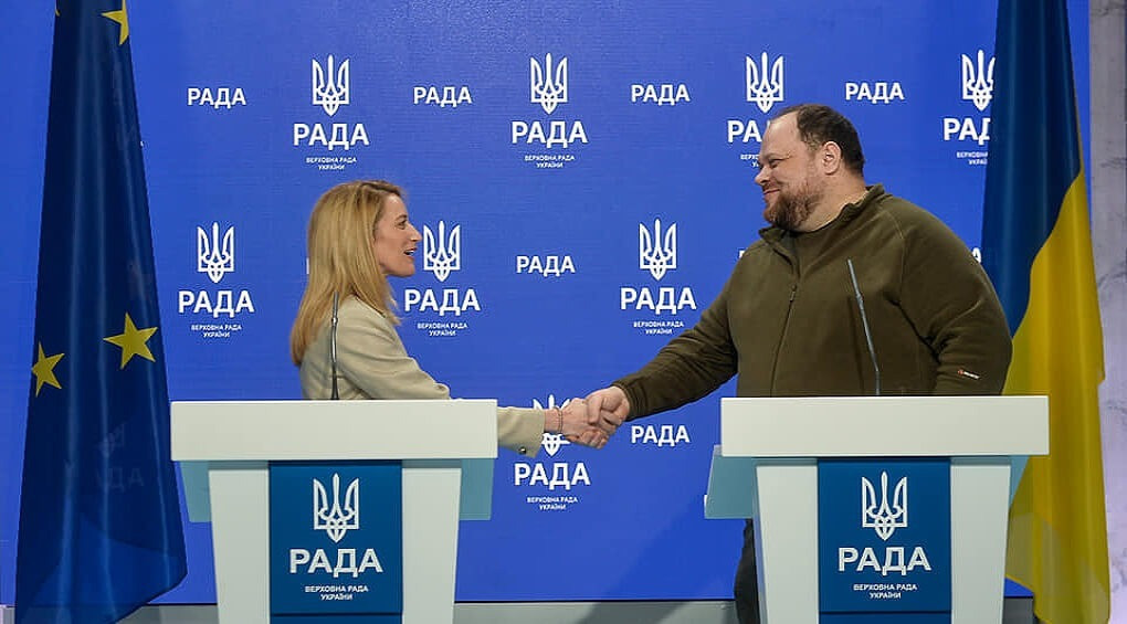 Какие три обещания дала президентка Европарламента украинскому народу?