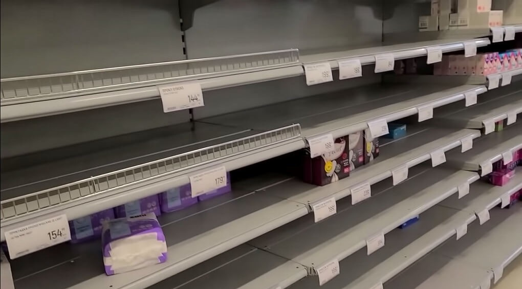 ТОП-10 товарів, що зникли з прилавків російських супермаркетів