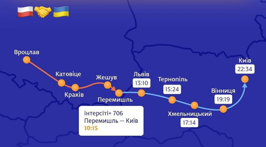 Зручне повернення додому: Укрзалізниця змінила розклад рейсів для українців у Польщі