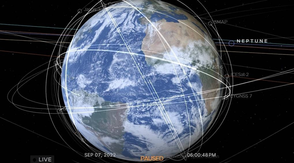 В NASA создали уникальную 3D-карту солнечной системы, где в реальном времени можно наблюдать за движением планет