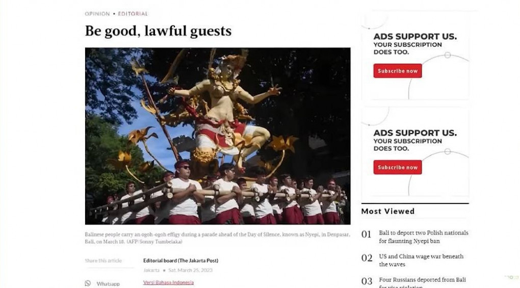 Пьянки, ДТП и осквернение святых мест: власти острова Бали ужесточает правила въезд для россиян