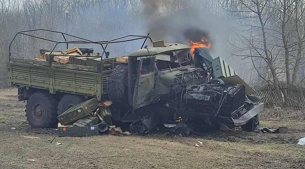 Ще один гелікоптер і 42 автівки окупантів відправлено на металобрухт: бойові втрати ворога станом на 19 червня