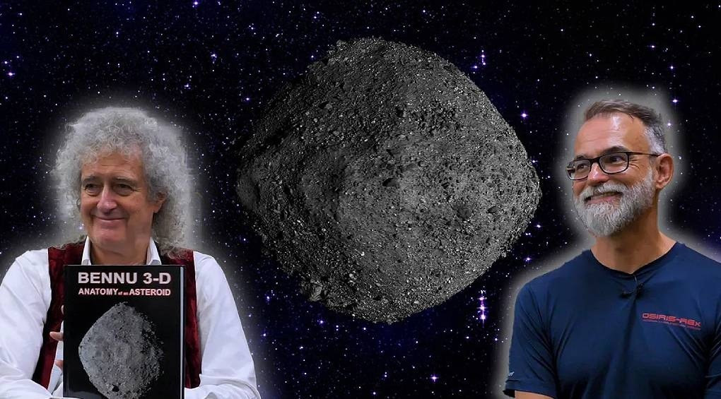 Рок-зірка Брайан Мей з Queen допоміг місії NASA приземлитися на найнебезпечнішому відомому астероїді