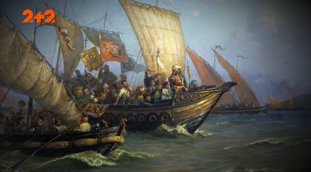 Украинские казаки властвовали в Черном море в то время, когда Московское царство вообще еще не имело своего флота