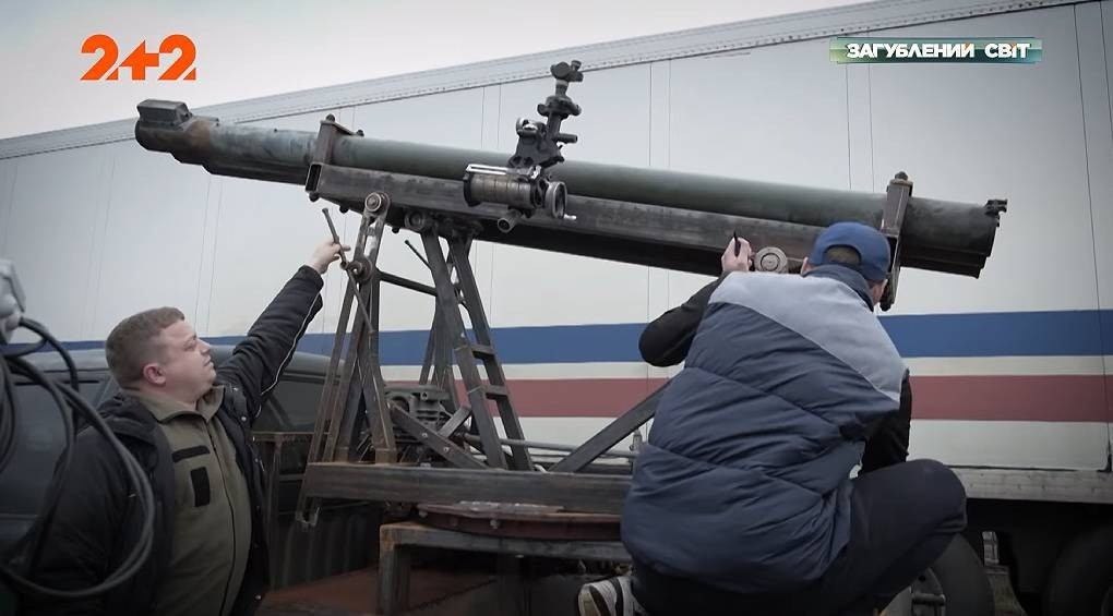 Незрячий Винницкий волонтер с друзьями создали мобильную артиллерийскую установку «мини-хаймерс»