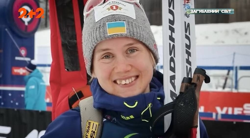 27-летняя украинская звезда биатлона Анастасия Меркушина использует свои спортивные таланты на военной службе