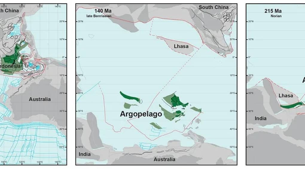 155 миллионов лет назад отделился от Австралии: исследователи обнаружили потерянный континент Арголенд
