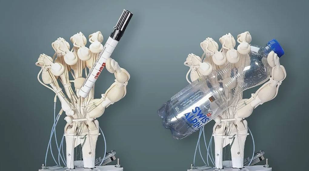 Мягкие руки будущего: ученые напечатали на 3D-принтере роботизированную руку, имеющую сухожилие, связки и «кости»