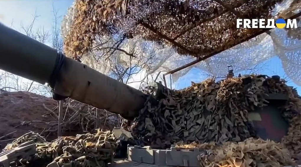 Українські артилеристи успішно використовують американську САУ Paladins на бахмутському напрямі