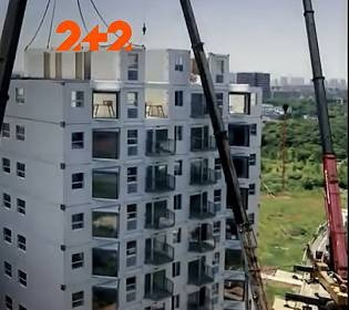 10-поверховий будинок за 29 годин: в Китаї демонструють інноваційні методи сучасного будівництва