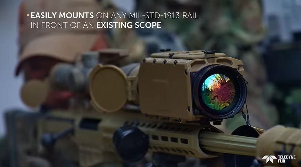 Инновационный теплоприцел HISS HD делает снайпера невидимыми во время стрельбы