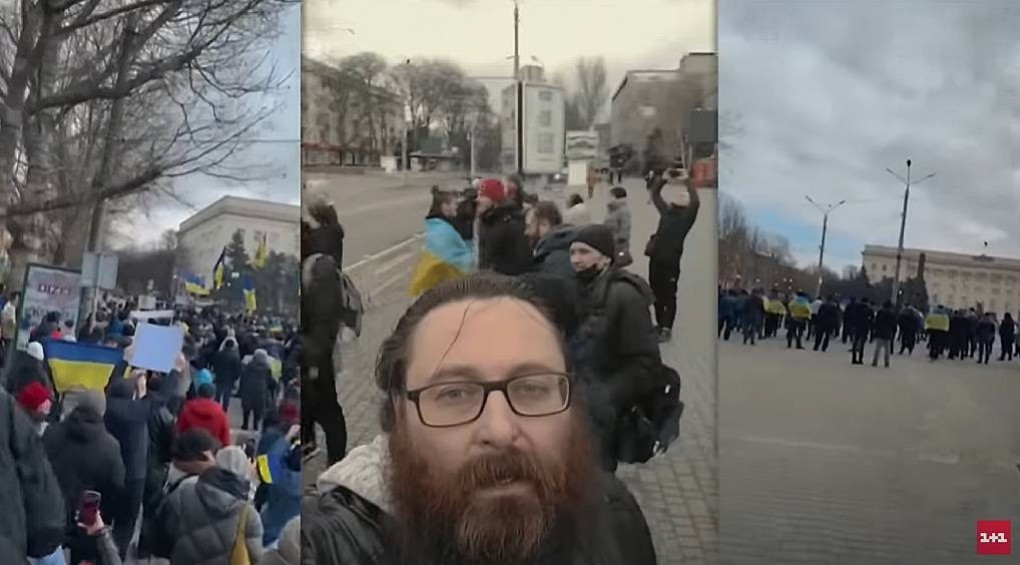 «Ми в незалежній Україні і самі вирішуємо, коли мітингувати»: як режисер Сергій Павлюк чинив спротив в окупованому Херсоні?