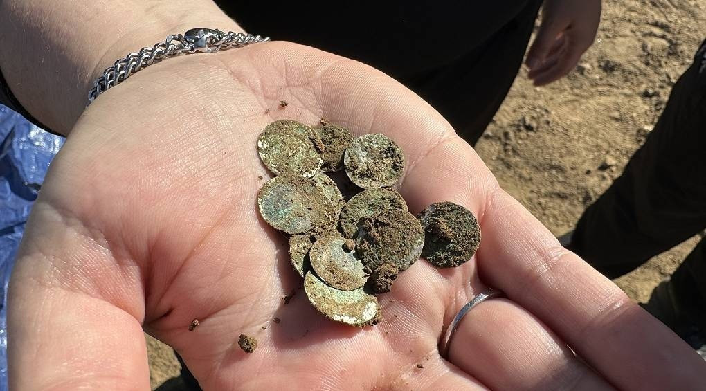 «Это сравнимо с миллионным джекпотом»: клад из 2 тыс средневековых монет нашла женщина в Чехии