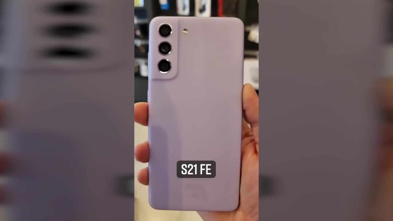 Samsung Galaxy S21 FE впервые показали на видео